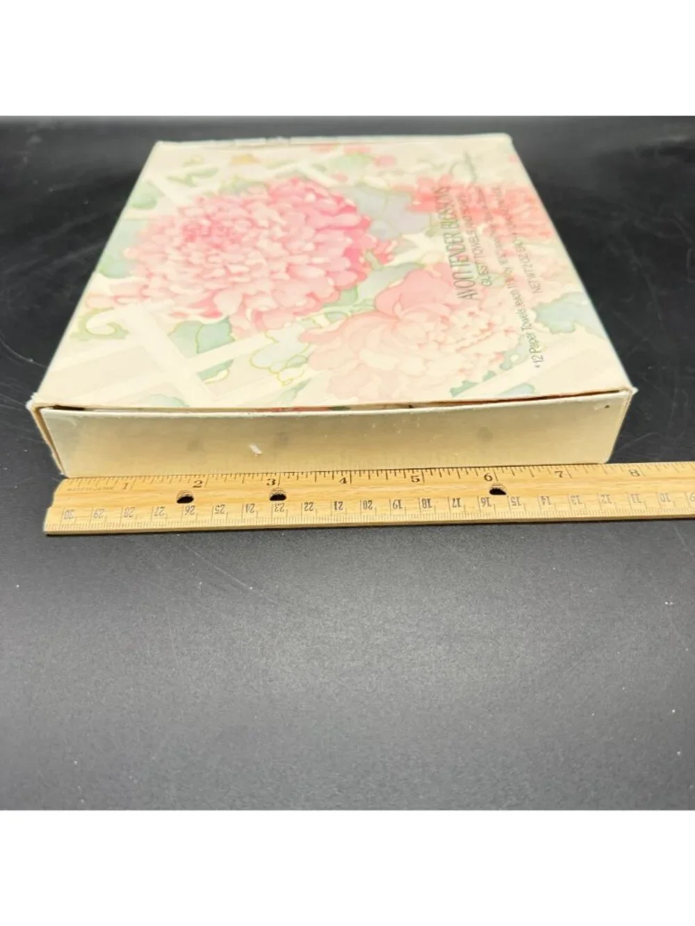 Avon Tender Blossoms Guest Towels Soaps Set Floral Pink Vintage Bath Gift Box
